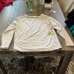 Brand new workout long sleeve shirt